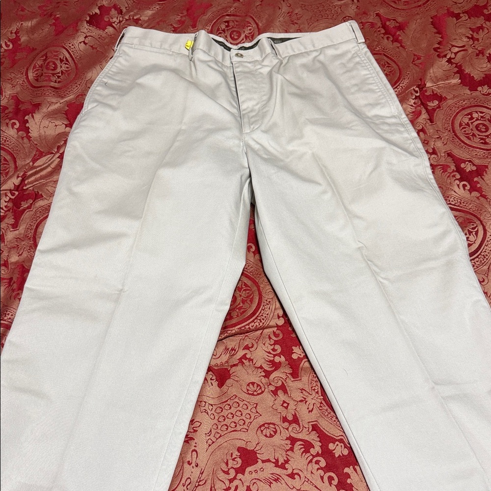 Savane Light Tan Formal Pants for Men